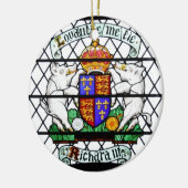 VERENIGD KONINKRIJK GLAS IN LOOD RICHARD III KERAMISCH ORNAMENT (Links)