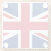 Verenigd Koninkrijk Glazen Onderzetter (Achterkant)