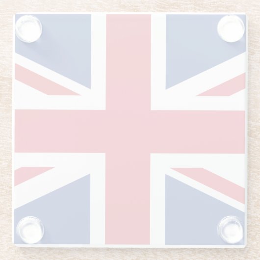 Verenigd Koninkrijk Glazen Onderzetter (Achterkant)