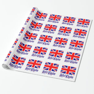 Verenigd Koninkrijk Groot-Brittannië Vlag Cadeau Cadeaupapier