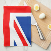 verenigd koninkrijk groot - brittannië vlaggen - v theedoek (Quarter Fold)