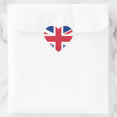 verenigd koninkrijk hart sticker (Tas)