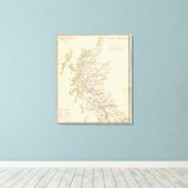 Verenigd Koninkrijk II Canvas Afdruk (Insitu (Houten vloer))