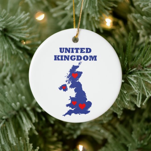 Verenigd Koninkrijk Keramisch Ornament (Boom)