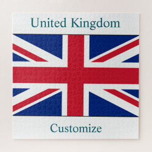 Verenigd Koninkrijk Land Vlag Thunder_Cove Legpuzzel