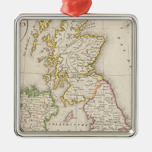 Verenigd Koninkrijk Metalen Ornament (Voorkant)