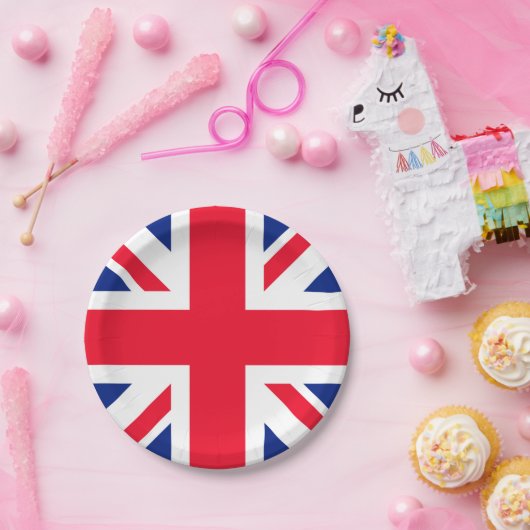 Verenigd Koninkrijk Papieren Bordje (Feest)