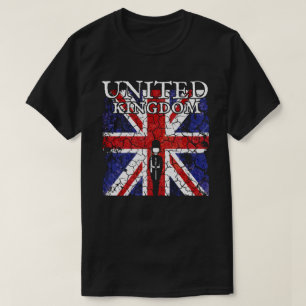 Verenigd Koninkrijk Patriottische Britse vlag Grun T-shirt
