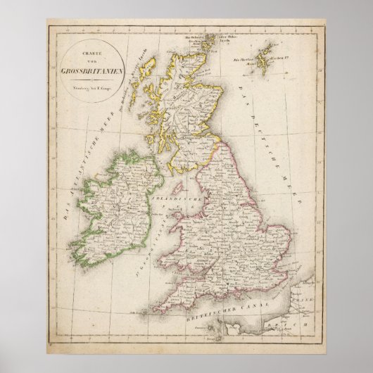 Verenigd Koninkrijk Poster (Voorkant)