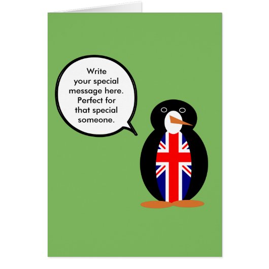 Verenigd Koninkrijk Praat Ms. Pinguïn (Voorkant)