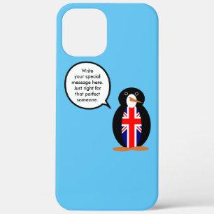 Verenigd Koninkrijk pratende mevrouw pinguïn geper Case-Mate iPhone Case