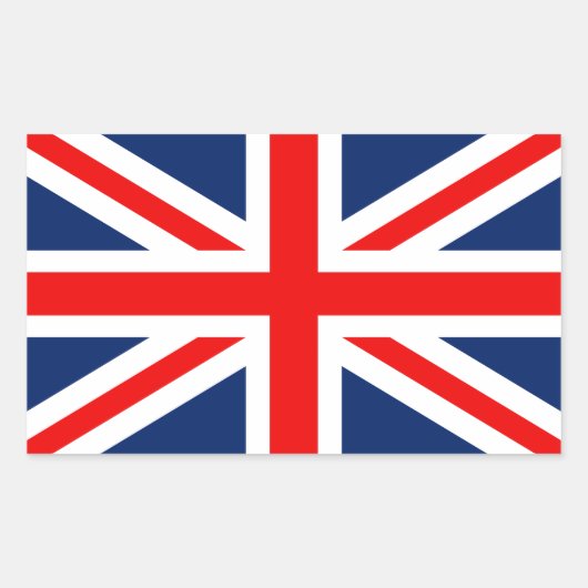 Verenigd Koninkrijk Rechthoekige Sticker (Voorkant)