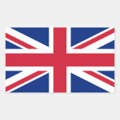 verenigd koninkrijk rechthoekige sticker (Voorkant)