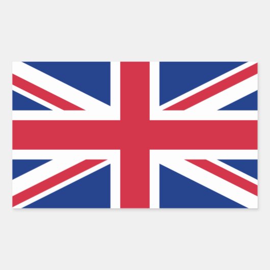 verenigd koninkrijk rechthoekige sticker (Voorkant)
