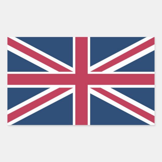 Verenigd Koninkrijk Rechthoekige Sticker (Voorkant)
