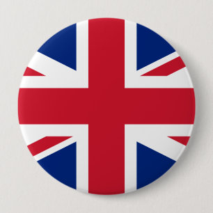 verenigd koninkrijk ronde button 4,0 cm