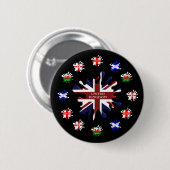 Verenigd Koninkrijk Ronde Button 5,7 Cm (Voorkant /achterkant)