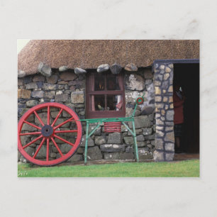 Verenigd Koninkrijk, Schotland, eiland Skye, steen Briefkaart