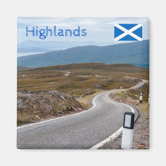 Verenigd Koninkrijk, Schotland - enkele spoorweg Magneet (Voorkant)