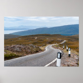 Verenigd Koninkrijk, Schotland - enkele spoorweg Poster