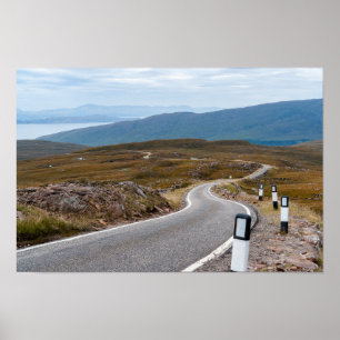 Verenigd Koninkrijk, Schotland - enkele spoorweg Poster