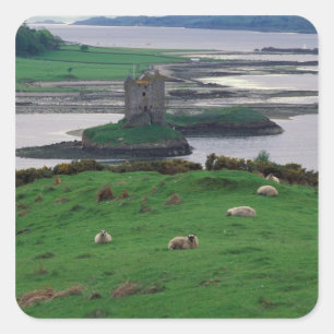 Verenigd Koninkrijk, Schotland, Isle of Skye, oud Vierkante Sticker
