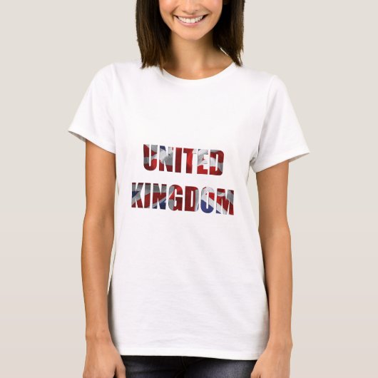 Verenigd Koninkrijk T-shirt (Voorkant)