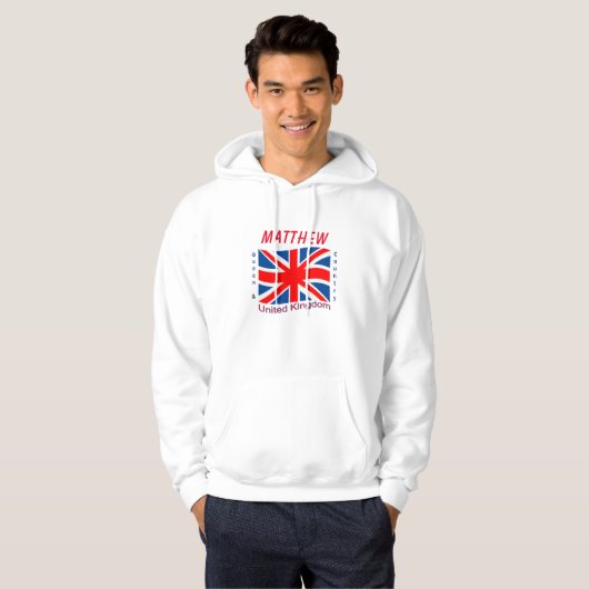 Verenigd Koninkrijk (UK) Hoodie (Voorkant volledig)