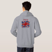 Verenigd Koninkrijk (UK) Hoodie (Achterkant volledig)