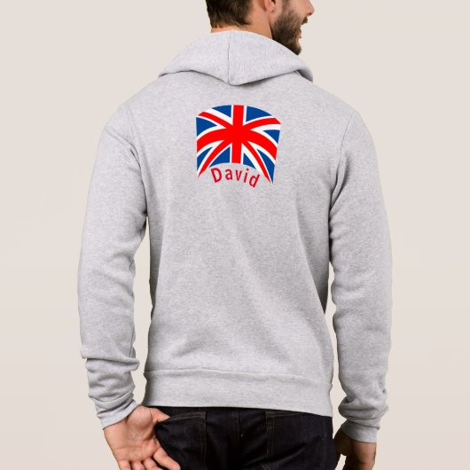 Verenigd Koninkrijk (UK) Jacket Hoodie (Achterkant)
