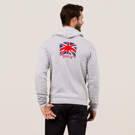 Verenigd Koninkrijk (UK) Jacket Hoodie (Achterkant volledig)