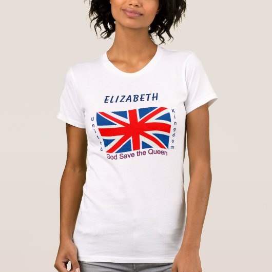 Verenigd Koninkrijk (UK) T-shirt (Voorkant)