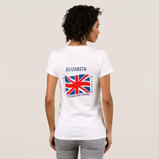 Verenigd Koninkrijk (UK) T-shirt (Achterkant volledig)
