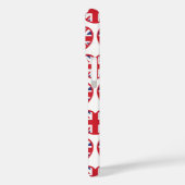 Verenigd Koninkrijk Union Jack Flag Heart Case-Mate iPhone Case (Achterkant / Links)