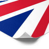 Verenigd Koninkrijk Union Jack Poster (Hoek)