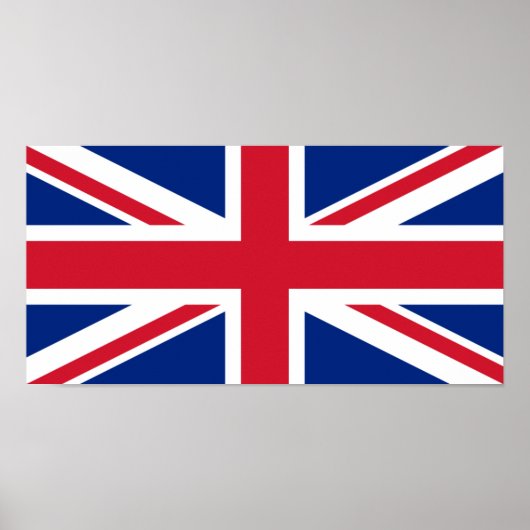 Verenigd Koninkrijk Union Jack Poster (Voorkant)