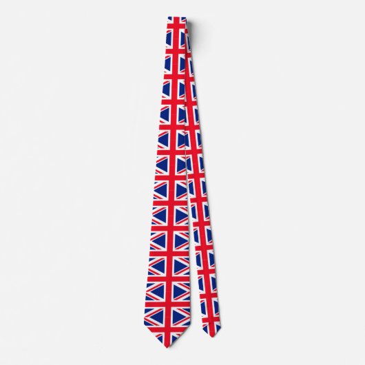 Verenigd Koninkrijk Union Jack Vlag Stropdas (Voorkant)