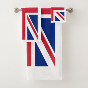 Verenigd Koninkrijk Union Jack Vlag van Britse Kol Bad Handdoek