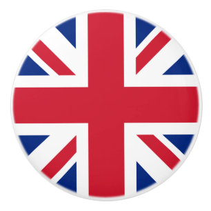 Verenigd Koninkrijk Union Jack Vlag van Britse Kol Keramische Knop
