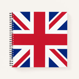 Verenigd Koninkrijk Union Jack Vlag van Britse Kol Notitieboek