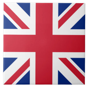 Verenigd Koninkrijk Union Jack Vlag van Britse kol Tegeltje