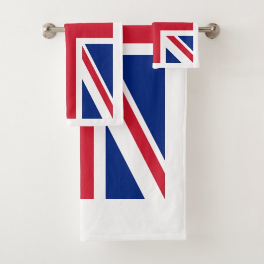 Verenigd Koninkrijk Union Jack Vlag van de Britse Bad Handdoek (Insitu)