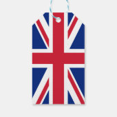 Verenigd Koninkrijk Union Jack Vlag van de Britse Cadeaulabel (Achterkant)
