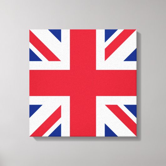 Verenigd Koninkrijk Union Jack Vlag van de Britse Canvas Afdruk (Voorkant)