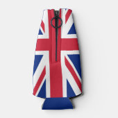 Verenigd Koninkrijk Union Jack Vlag van de Britse  Flesjeskoeler (Achterkant)