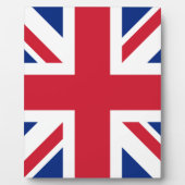 Verenigd Koninkrijk Union Jack Vlag van de Britse  Fotoplaat (Voorkant)