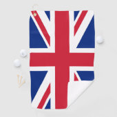Verenigd Koninkrijk Union Jack Vlag van de Britse Golfhanddoek (Insitu)