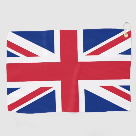 Verenigd Koninkrijk Union Jack Vlag van de Britse Golfhanddoek (Horizontaal)