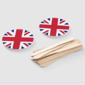 Verenigd Koninkrijk Union Jack Vlag van de Britse  Handwaaier (Niet-gemonteerd)