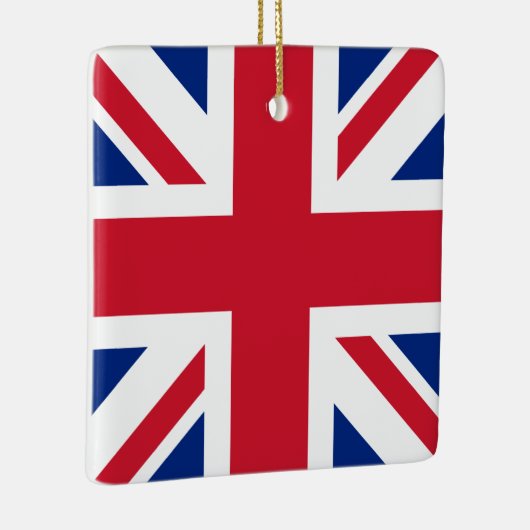 Verenigd Koninkrijk Union Jack Vlag van de Britse  Keramisch Ornament (Rechts)